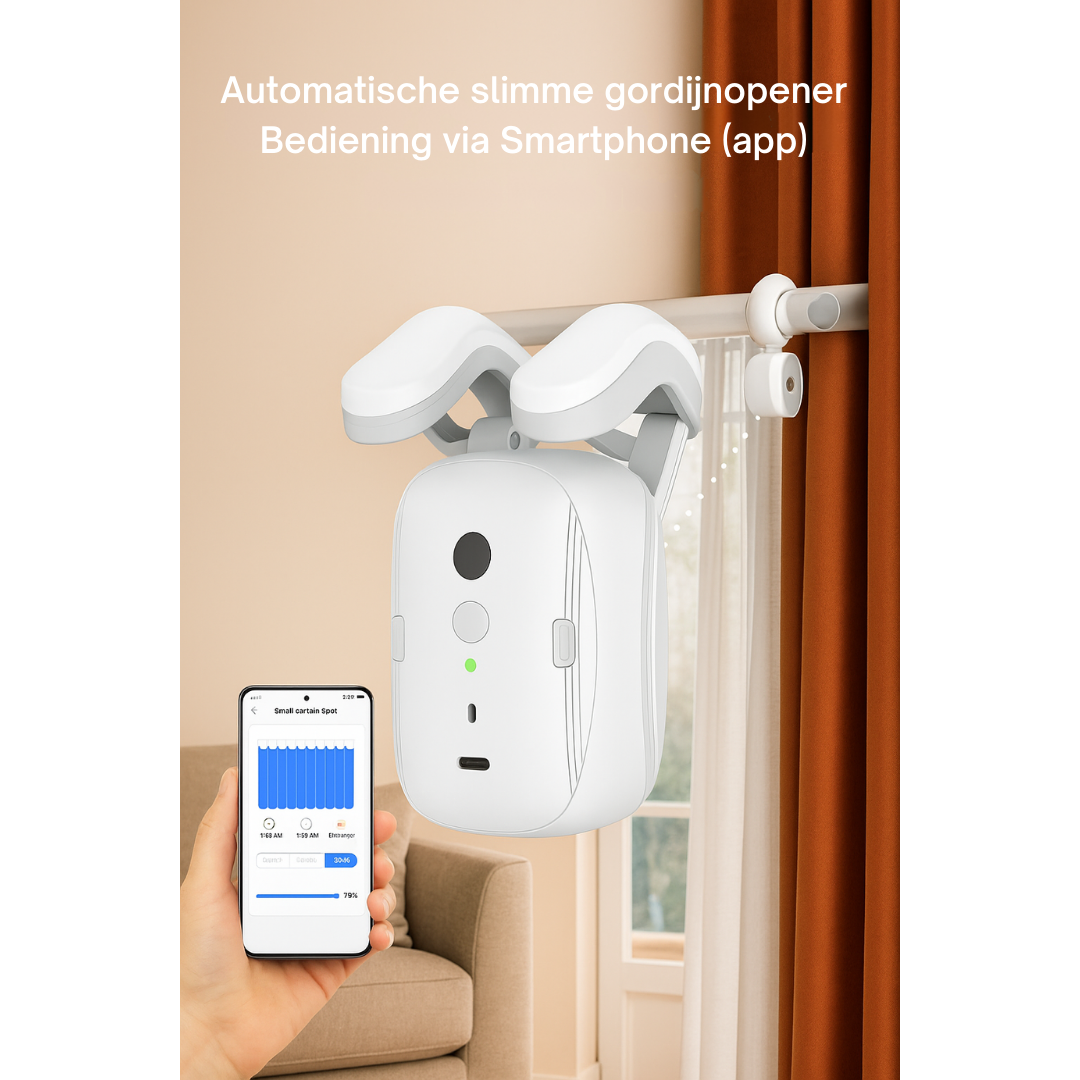 Silent Glide® – De Slimste Gordijnopener voor Elk Interieur | Trends4Interior (set van 2)