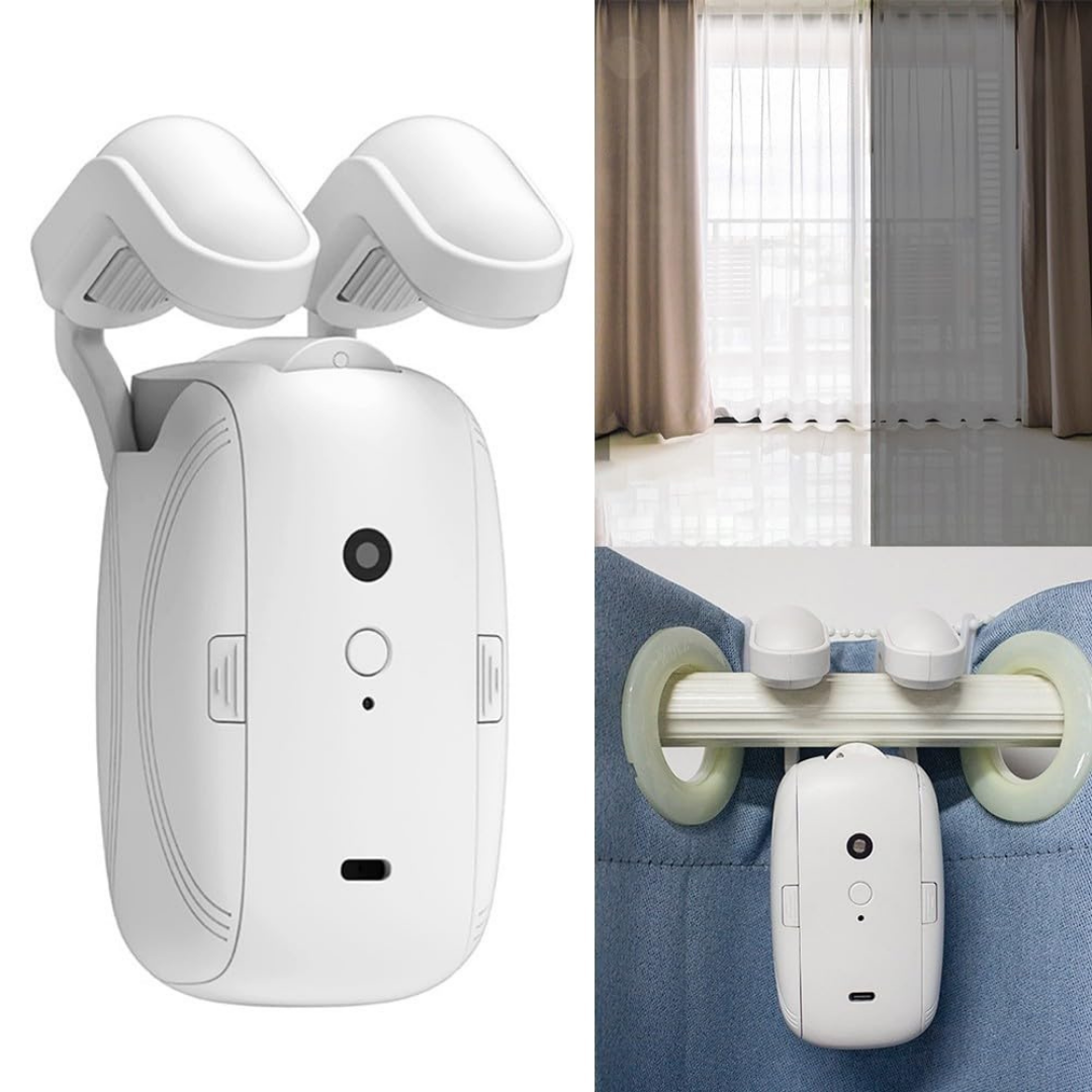 Silent Glide® – De Slimste Gordijnopener voor Elk Interieur | Trends4Interior (set van 2)