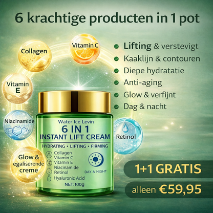 De 6 in 1 crème die huid zichtbaar strakker maakt - ZONDER dure behandelingen