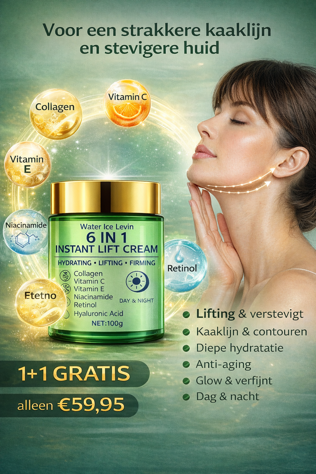 De 6 in 1 crème die huid zichtbaar strakker maakt - ZONDER dure behandelingen