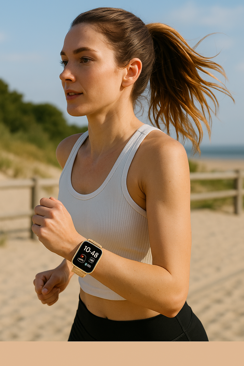 Lumié Gold - SMARTWATCH  -   !!!!!!!ACTIE VAN DE MAAND!!!!!