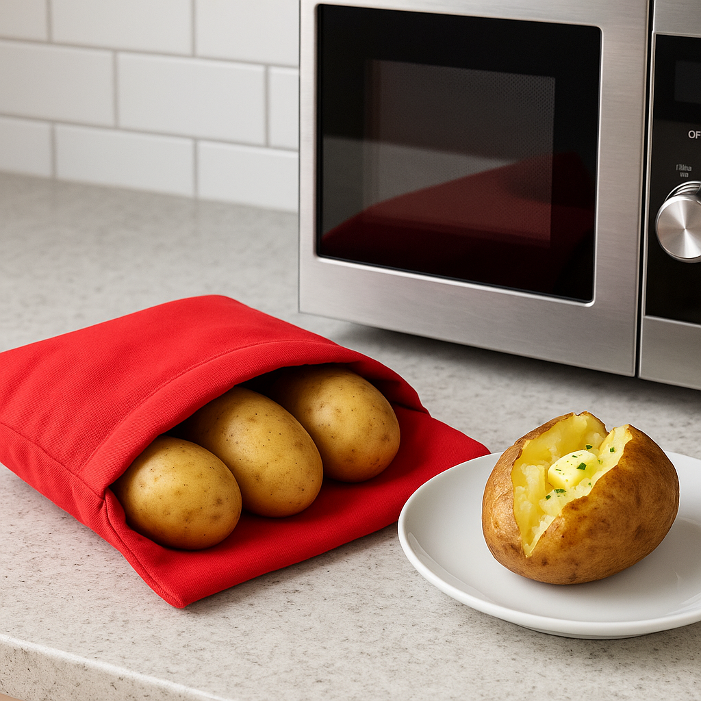 Express Aardappeltas - Fluweelzachtige aardappelen in slechts 4 minuten