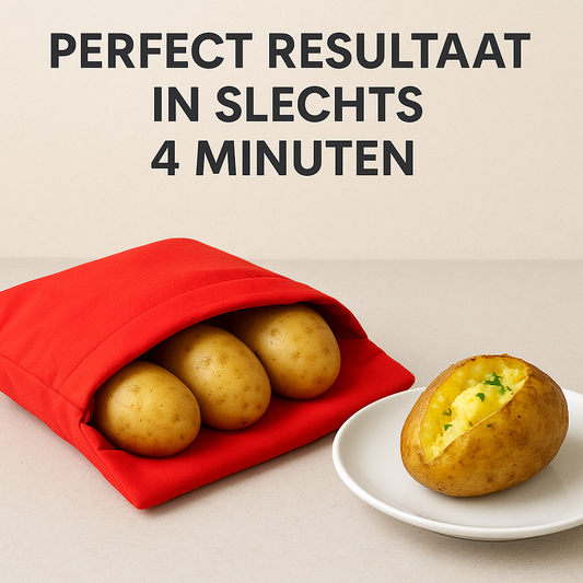 Express Aardappeltas - Fluweelzachtige aardappelen in slechts 4 minuten