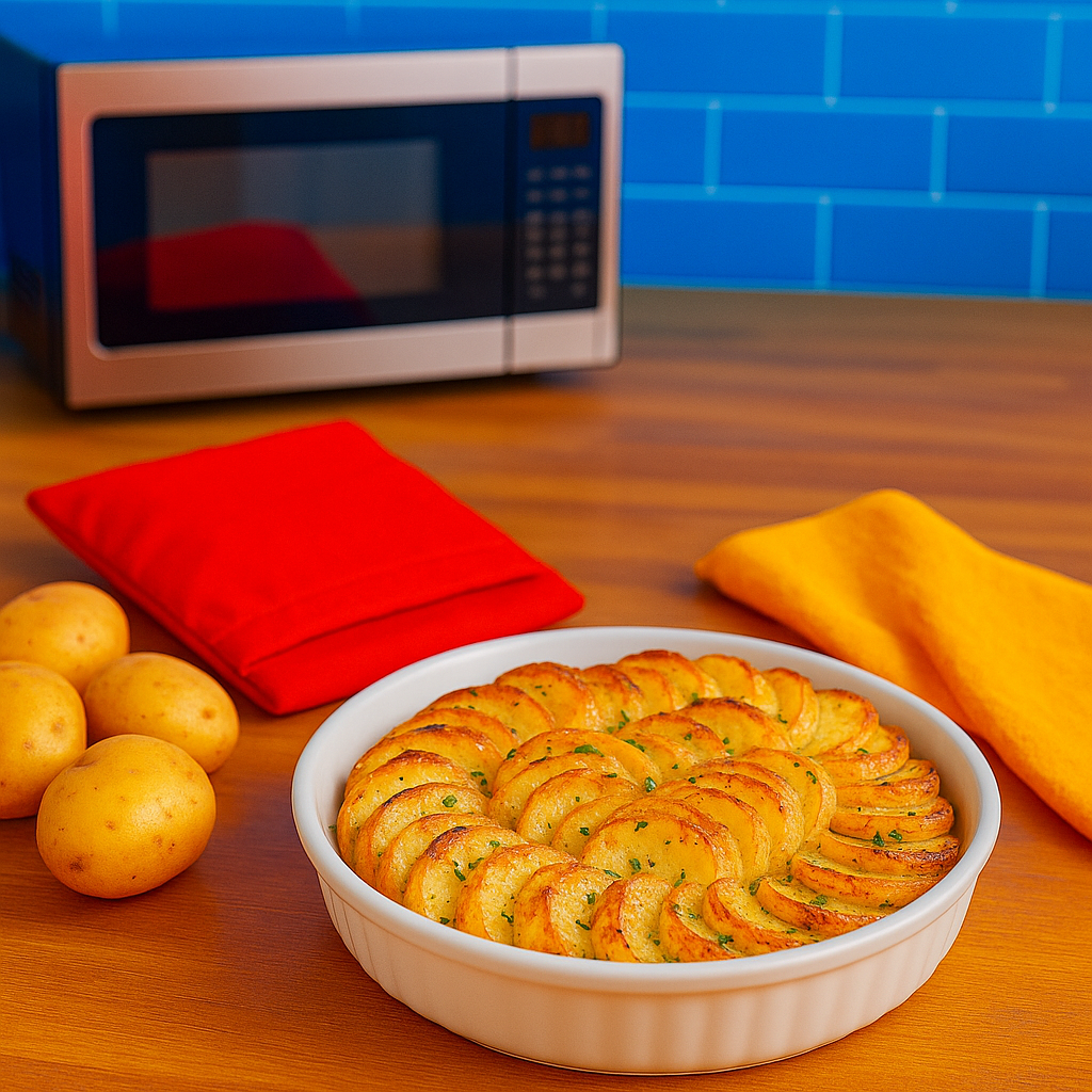 Express Aardappeltas - Fluweelzachtige aardappelen in slechts 4 minuten