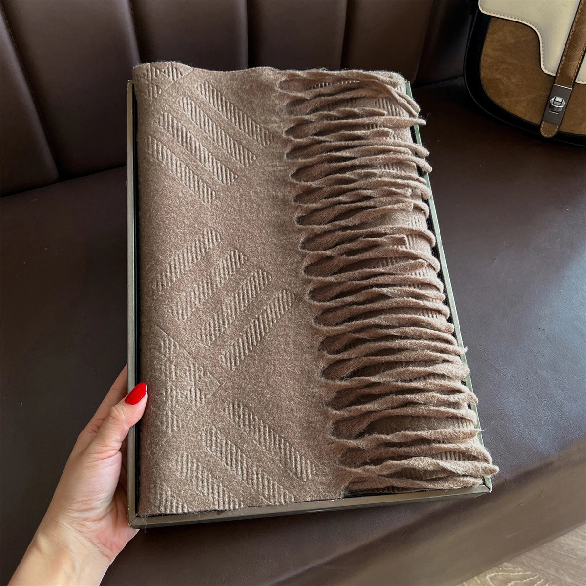 Amoora sjaal - Gezellig, zacht, warm en tijdloos voor herfst en winter