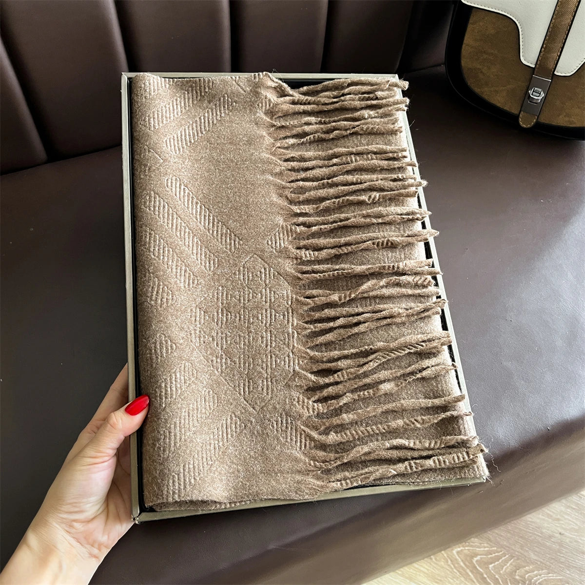 Amoora sjaal - Gezellig, zacht, warm en tijdloos voor herfst en winter