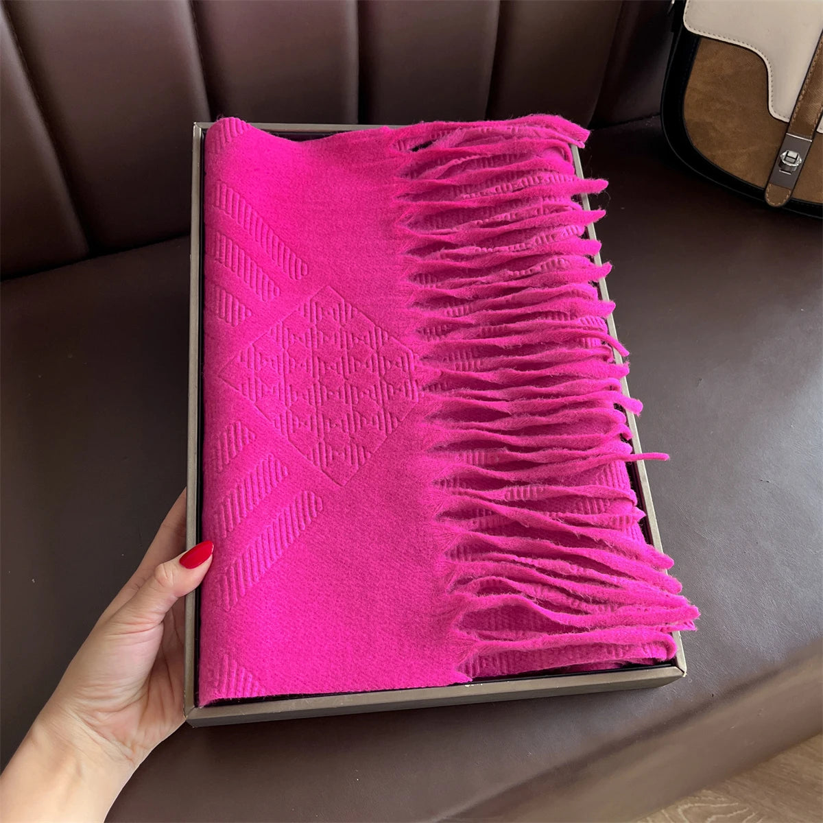 Amoora sjaal - Gezellig, zacht, warm en tijdloos voor herfst en winter