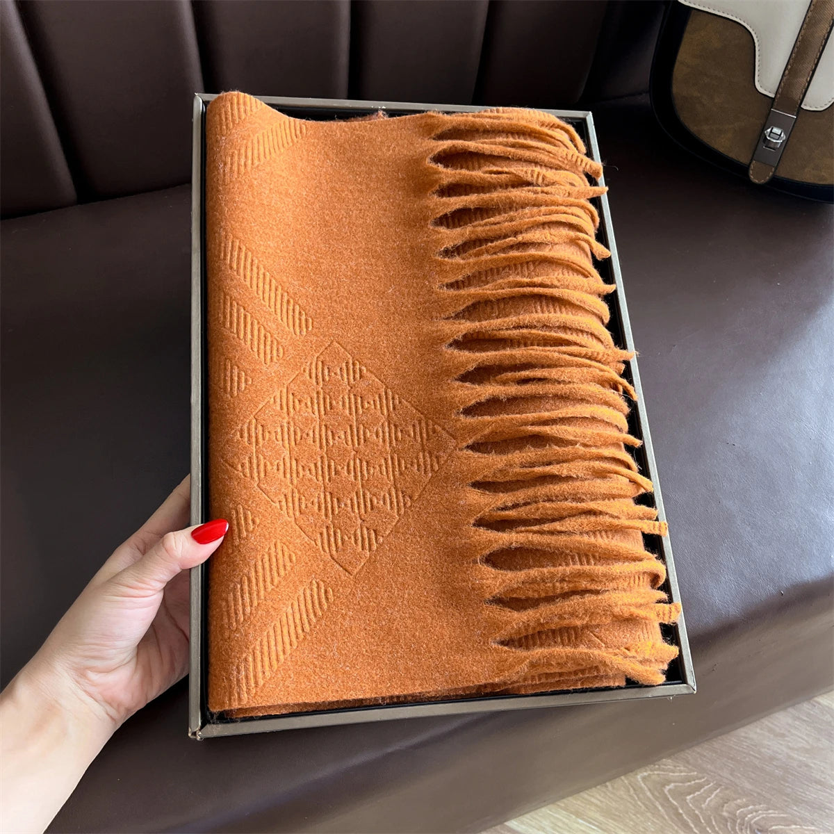 Amoora sjaal - Gezellig, zacht, warm en tijdloos voor herfst en winter