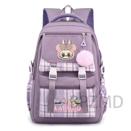 BACK TO SCHOOL MET DE LABUBU SCHOOLTAS + GRATIS LABUBU GESCHENKJE   OP=OP