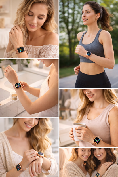 Amoora Gold Smartwatch - TIJDELIJK € 49,95 ivp € 69,95
