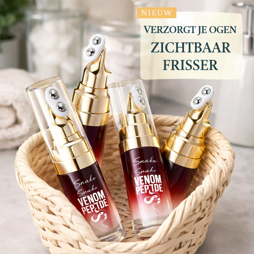 Amoora SnakeLift Anti-Rimpel Oogroller - Zichtbaar frissere, gladdere ogen – al vanaf de eerste toepassing