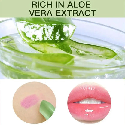 Amoora Magic Aloë Vera lippenbalsem  - Natuurlijke lippenbalsem met kleurveranderend effect  TIJDELIJK  1+1 GRATIS