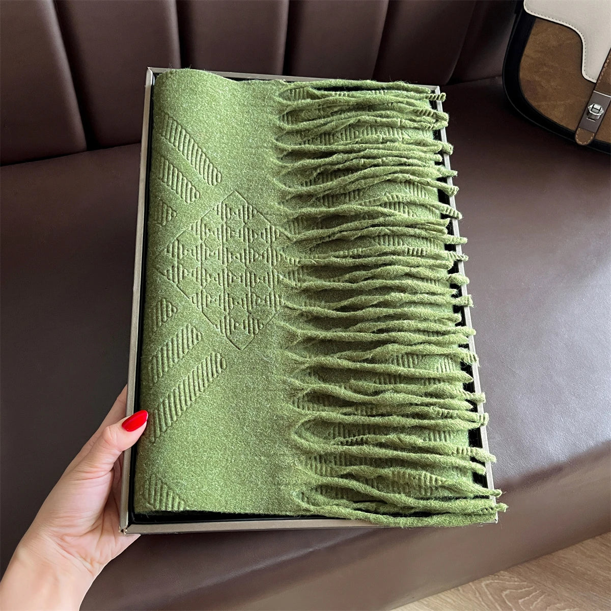 Amoora sjaal - Gezellig, zacht, warm en tijdloos voor herfst en winter