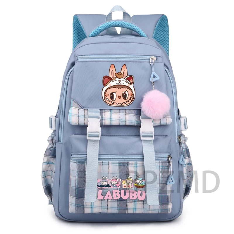 BACK TO SCHOOL MET DE LABUBU SCHOOLTAS + GRATIS LABUBU GESCHENKJE   OP=OP