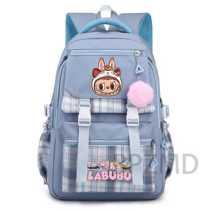 BACK TO SCHOOL MET DE LABUBU SCHOOLTAS + GRATIS LABUBU GESCHENKJE   OP=OP