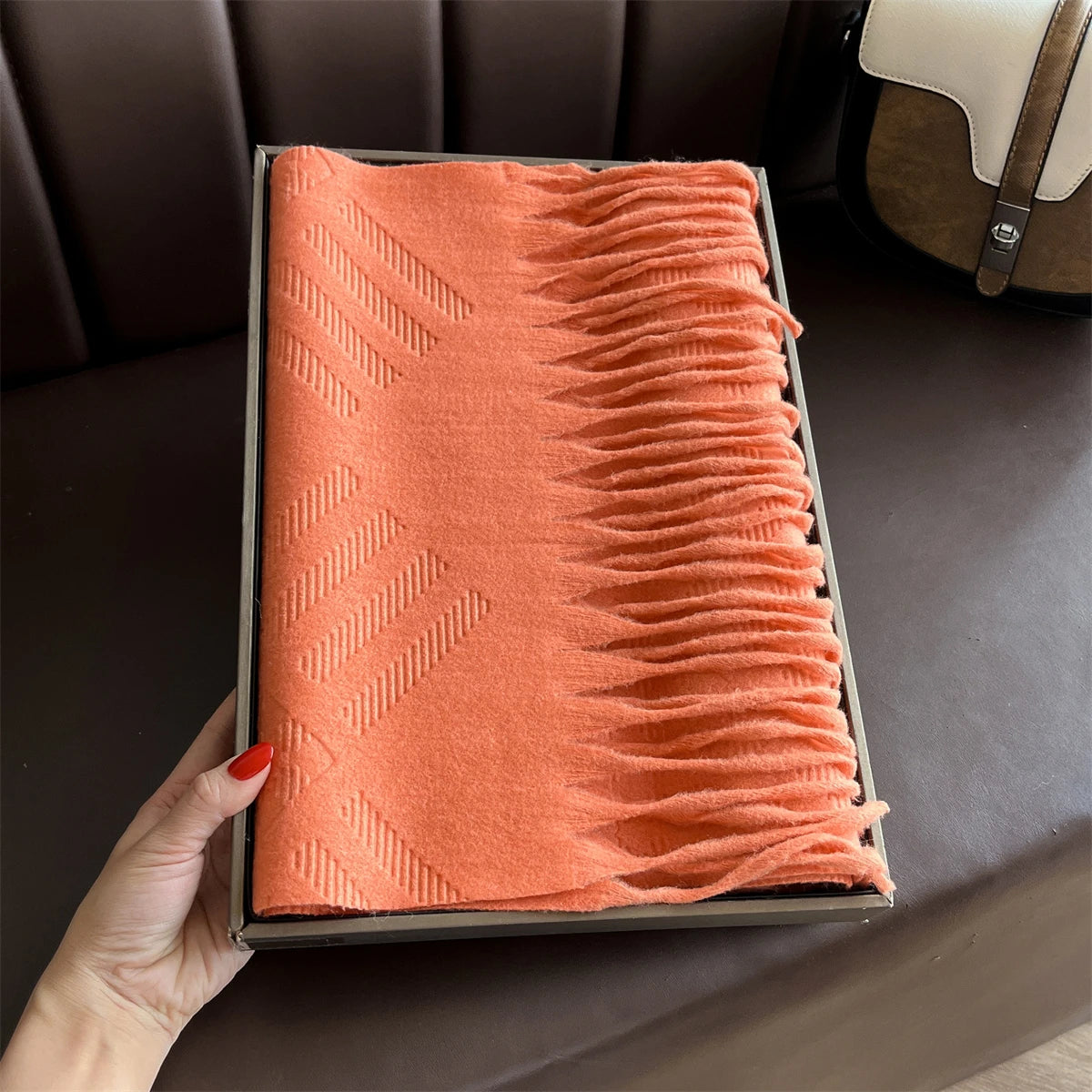 Amoora sjaal - Gezellig, zacht, warm en tijdloos voor herfst en winter