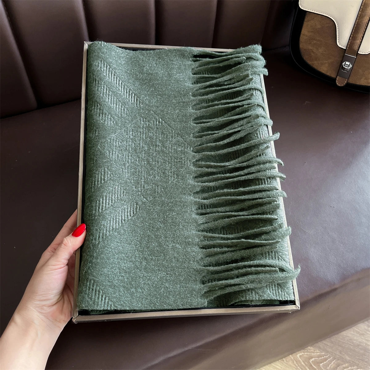 Amoora sjaal - Gezellig, zacht, warm en tijdloos voor herfst en winter