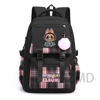 BACK TO SCHOOL MET DE LABUBU SCHOOLTAS + GRATIS LABUBU GESCHENKJE   OP=OP