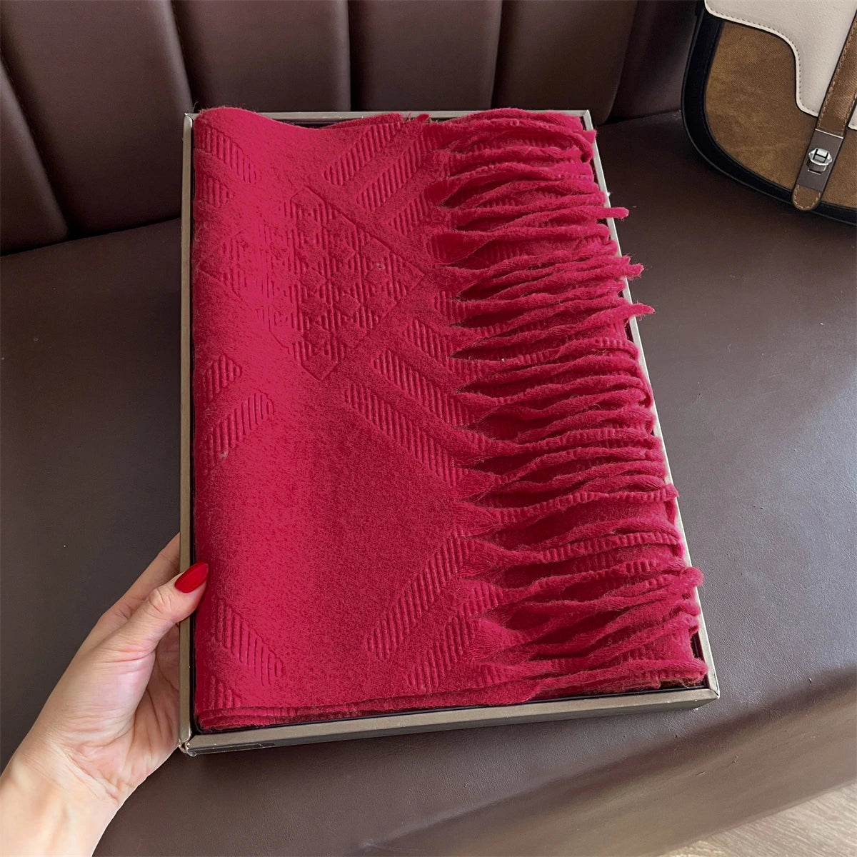 Amoora sjaal - Gezellig, zacht, warm en tijdloos voor herfst en winter