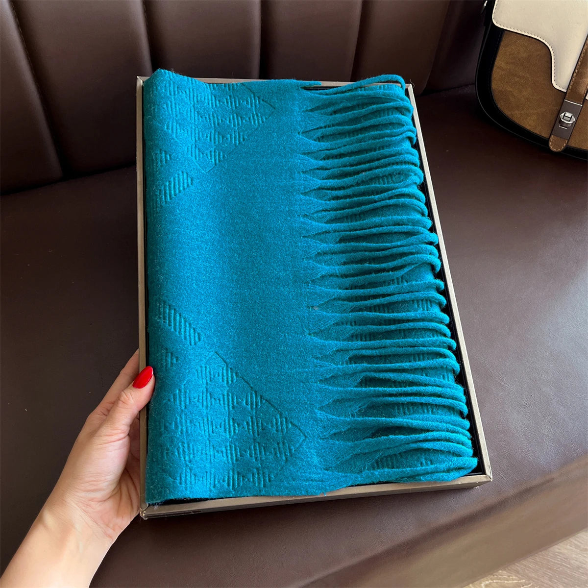 Amoora sjaal - Gezellig, zacht, warm en tijdloos voor herfst en winter