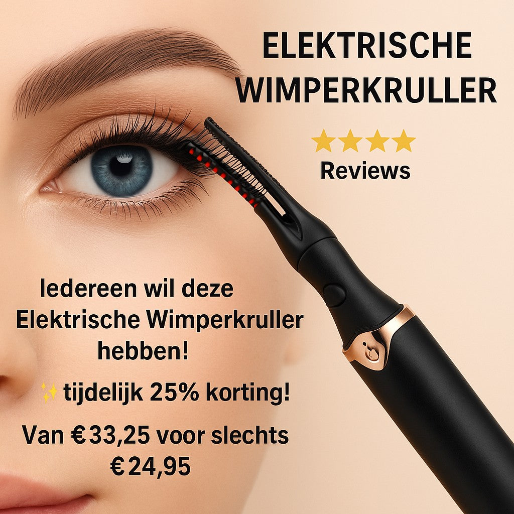 LuxeGlow - De Amoora Elektrische Wimperkruller die iedereen wil voor prachtig krullende wimpers