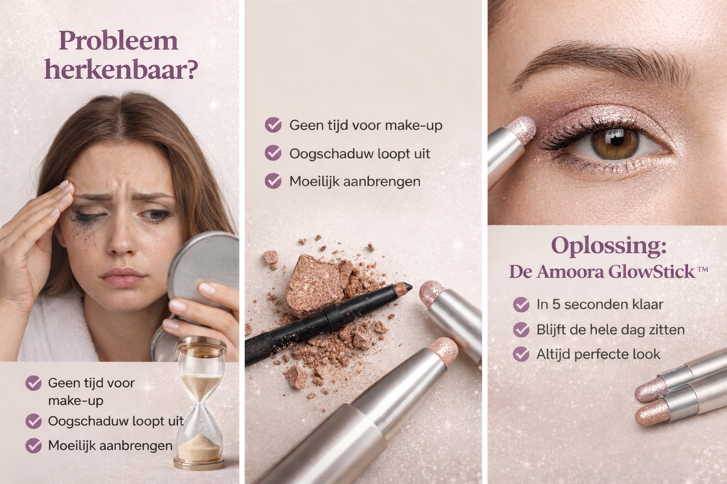 Amoora GlowStick  Perfecte oogmake-up in 5 seconden – zonder gedoe