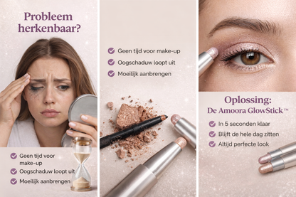Amoora GlowStick  Perfecte oogmake-up in 5 seconden – zonder gedoe