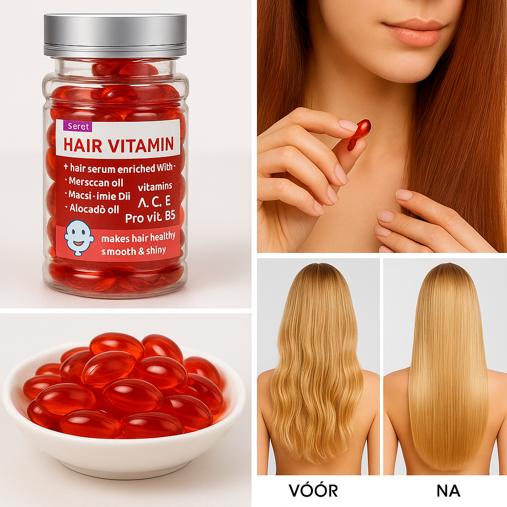 EINDEJAARSACTIE: Amoora Glow & Repair Vitamine Capsules . TIJDELIJK 1+1 GRATIS  € 29,95
