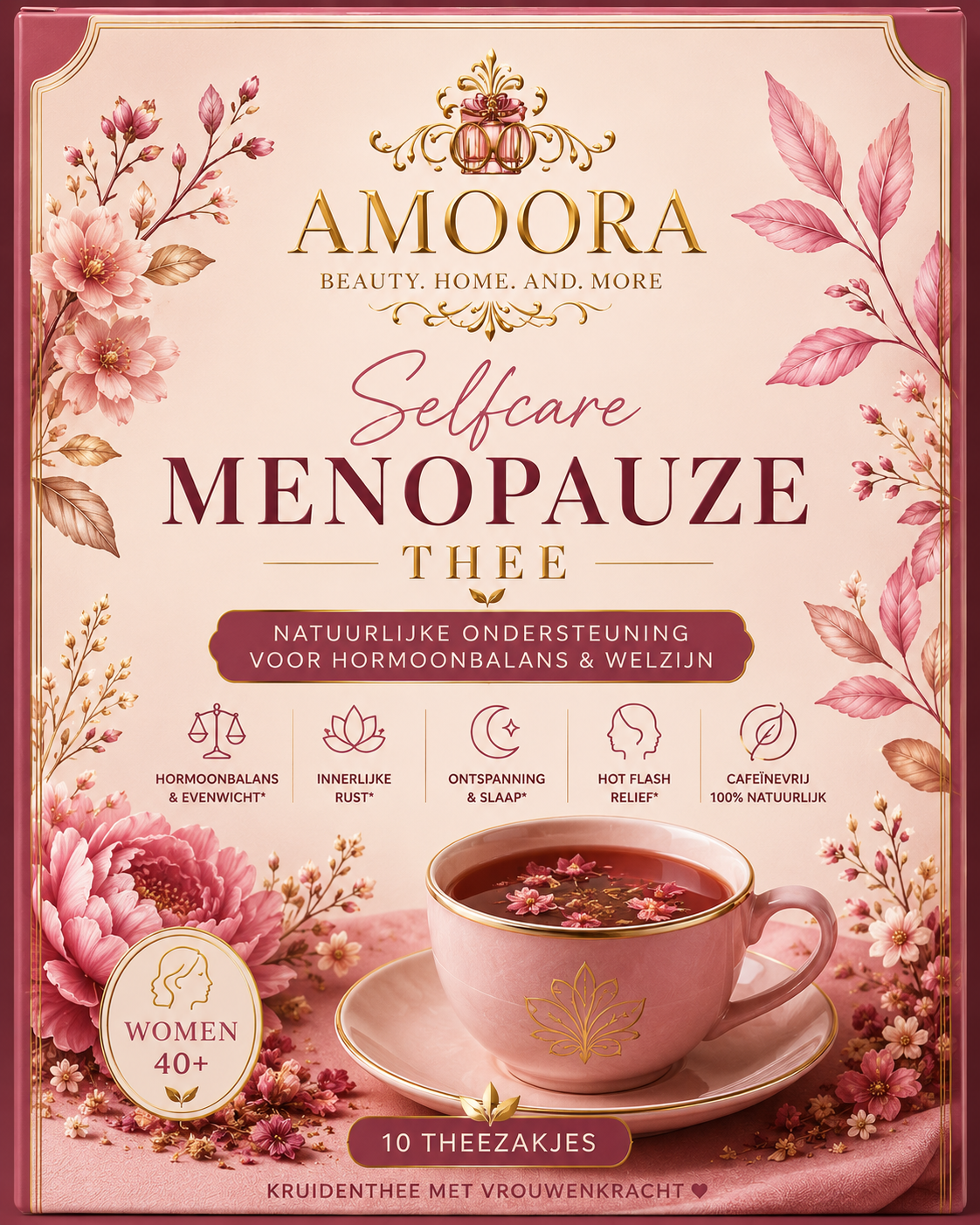 PRE-ORDER NOW - Amoora Selfcare Menopauze Thee